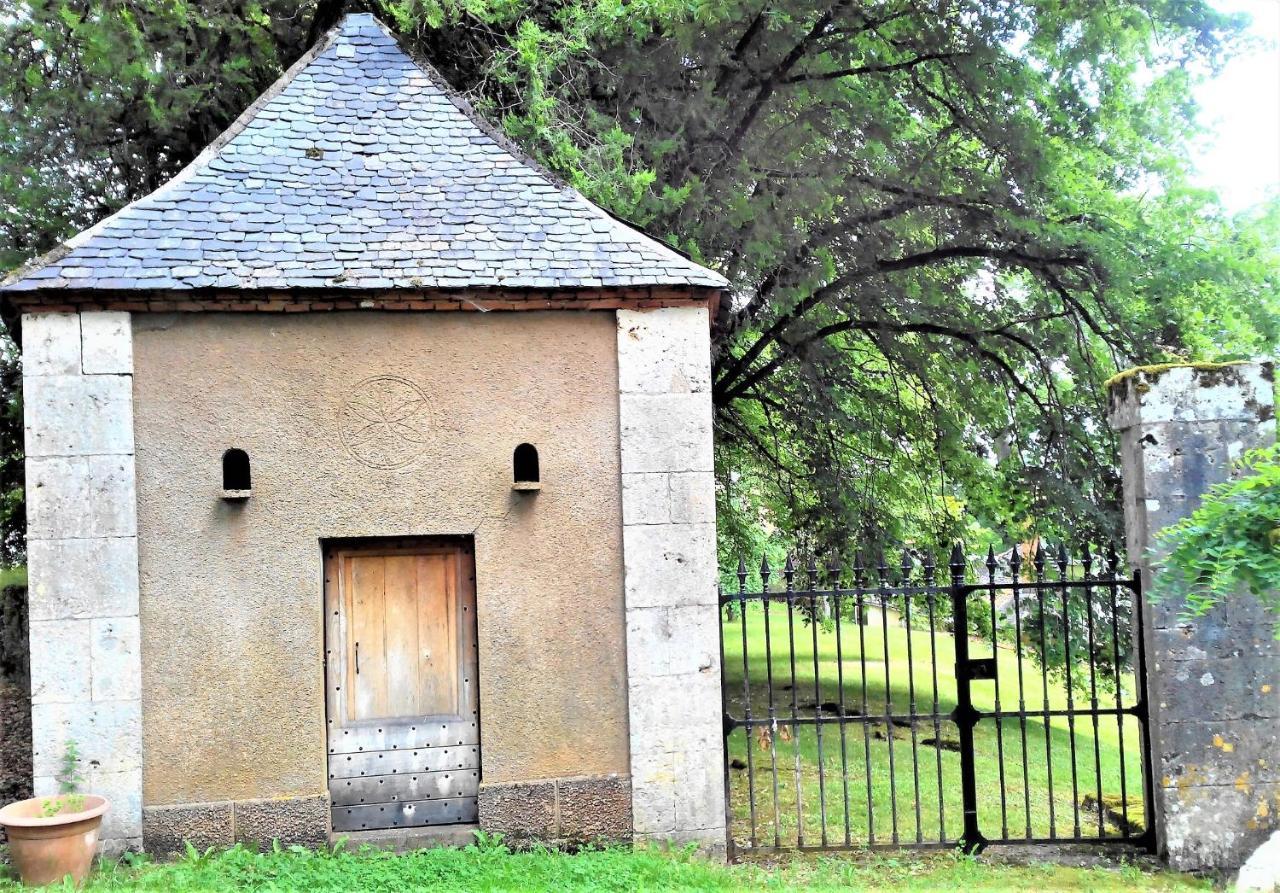 La Chapelle Du Chateau Lagarrigue Strenquels Exteriör bild